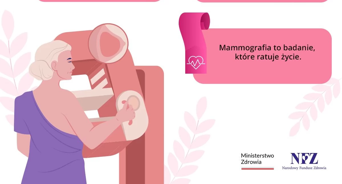Różowy Październik - miesiąc profilaktyki raka piersi 