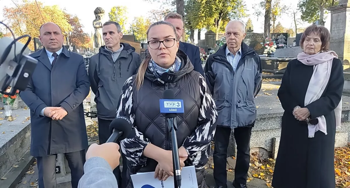 Kwesta na cmentarzach. Tym razem na renowację  nagrobku Fabianiego, patrona I Liceum