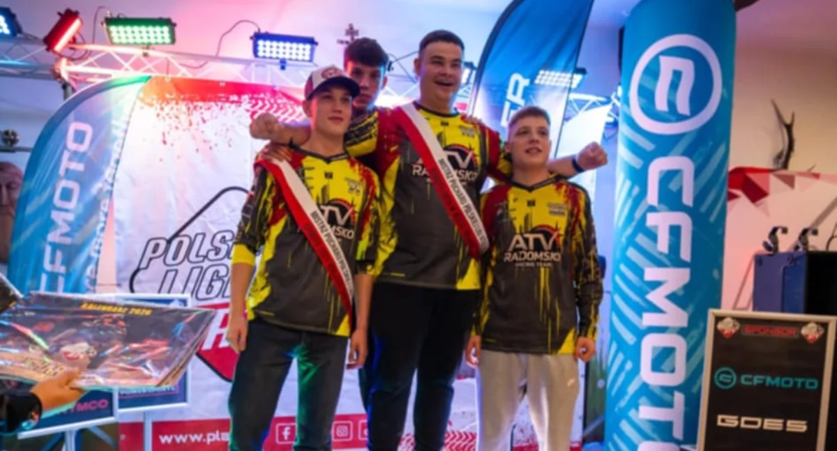 Radomszczanie z ATV Radomsko Racing Team najlepsi w Polskiej Lidze ATV. Dominowali przez cały sezon