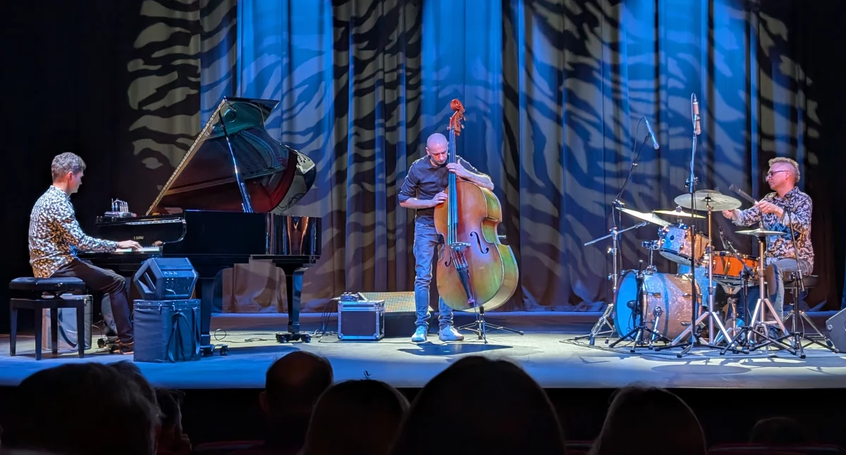 [ZDJĘCIA] Jazzowe zaduszki z Tubis Trio w Miejskim Domu Kultury. Było jazzowo, było nostalgicznie, było energetycznie