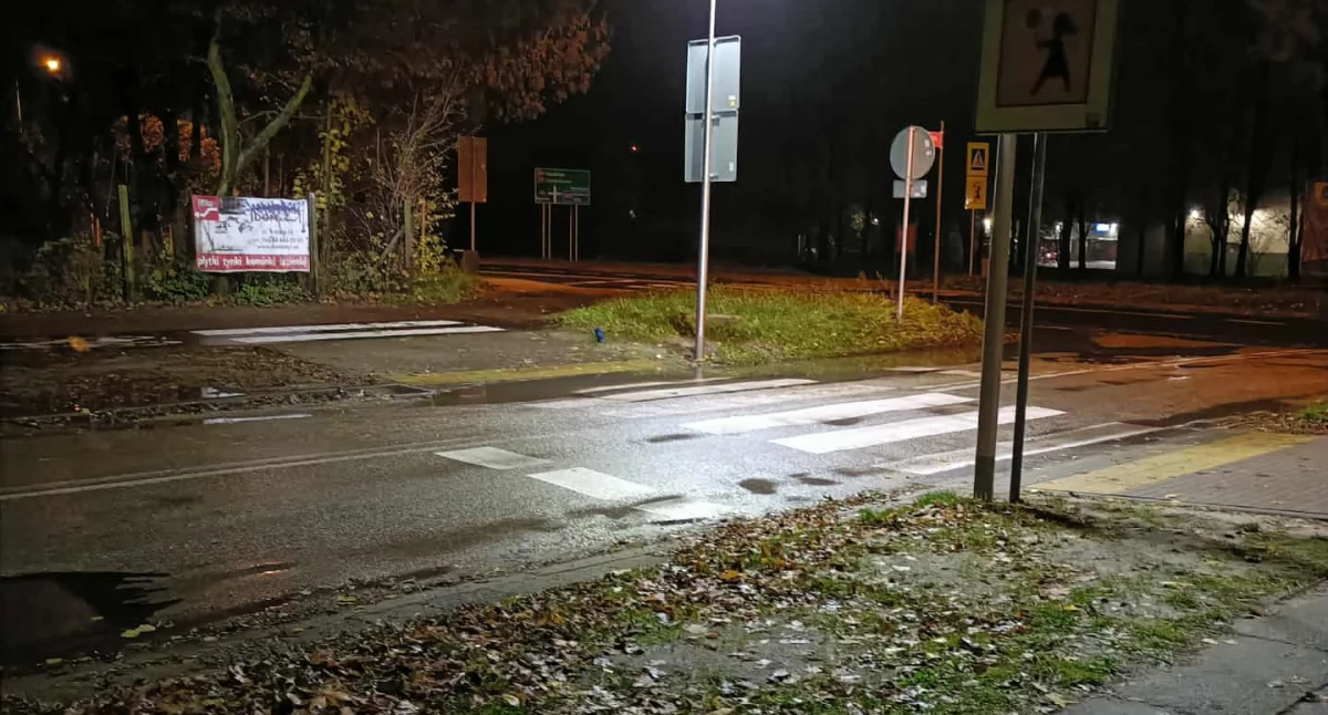 Pan Mariusz: - Na tej ulicy przejść dla pieszych jest pod dostatkiem. Ciekawe, kto jest tak absurdalnie hojny