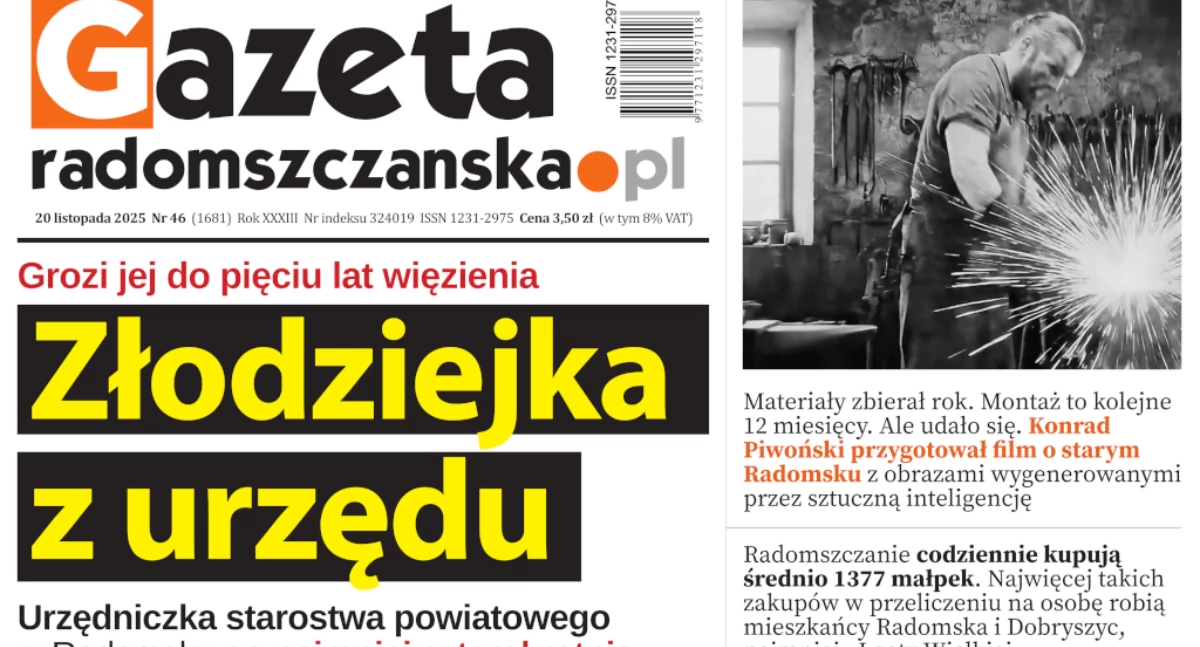 O czym przeczytasz w najnowszym wydaniu Gazety Radomszczańskiej