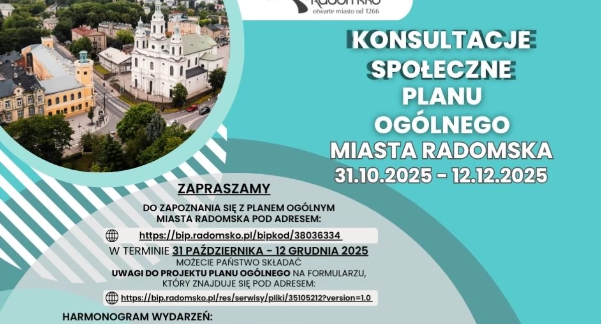 Jak zaplanują, tak zostanie. Na długo: Jeśli masz nieruchomość w Radomsku, sprawdź projekt Planu Ogólnego
