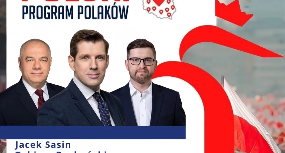 PiS zaprasza na spotkanie z Jackiem Sasinem, Tobiaszem Bocheńskim i Andrzejem Śliwką. Tradycyjnie w sali tanecznej Miejskiego Domu Kultury