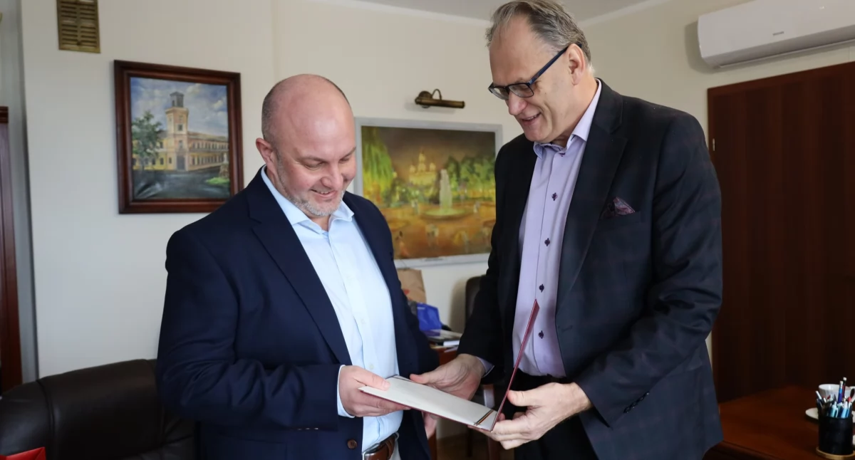 Solidarność, odpowiedzialność i człowieczeństwo. Piotr Kaszuwara spotkał się z Jarosławem Ferencem