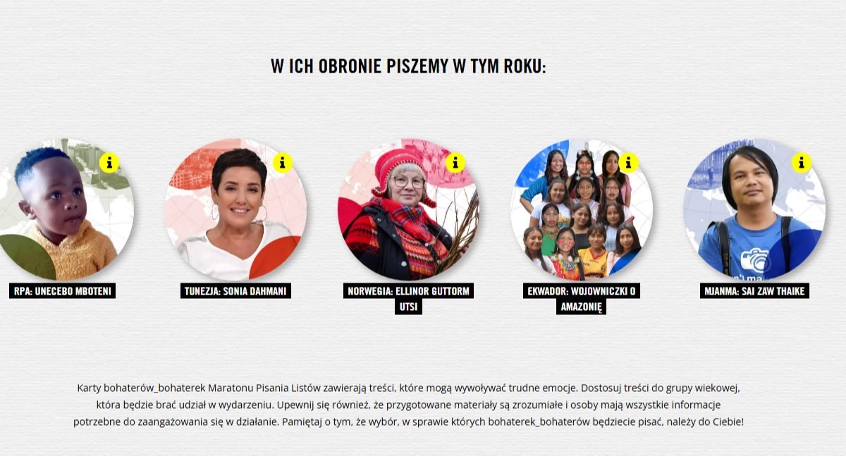 Dziś Maraton Pisania Listów Amnesty International. Napisz w obronie więzionych za poglądy