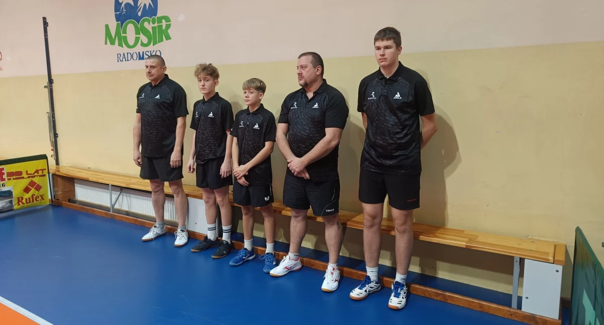 Kolejny mecz radomszczańskich tenisistów stołowych. W tym sezonie walczą o utrzymanie