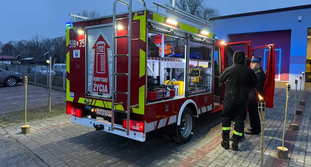Druhowie z OSP Silnica wyjadą do akcji nowym wozem ratowniczo-gaśniczym