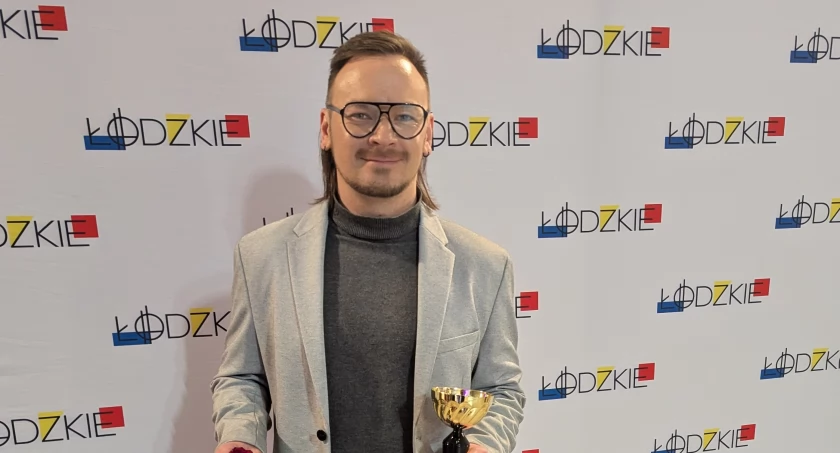 Sebastian Pierzchalski Wolontariuszem Roku. Statuetkę odebrał podczas gali w Łodzi