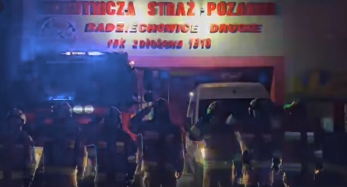 Druhowie oddali hołd Edwardowi Smagale, strażakowi OSP, który zmarł w drodze na akcję