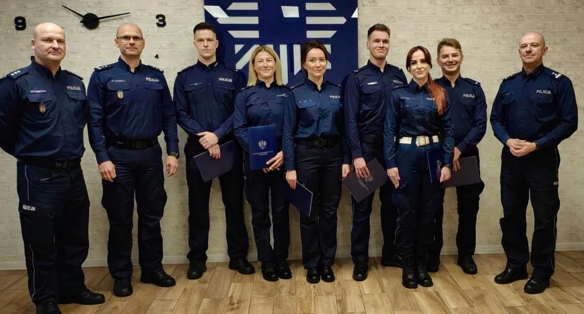 Korpus Podoficerów Policji w radomszczańskiej komendzie. Funkcjonariusze awansowani