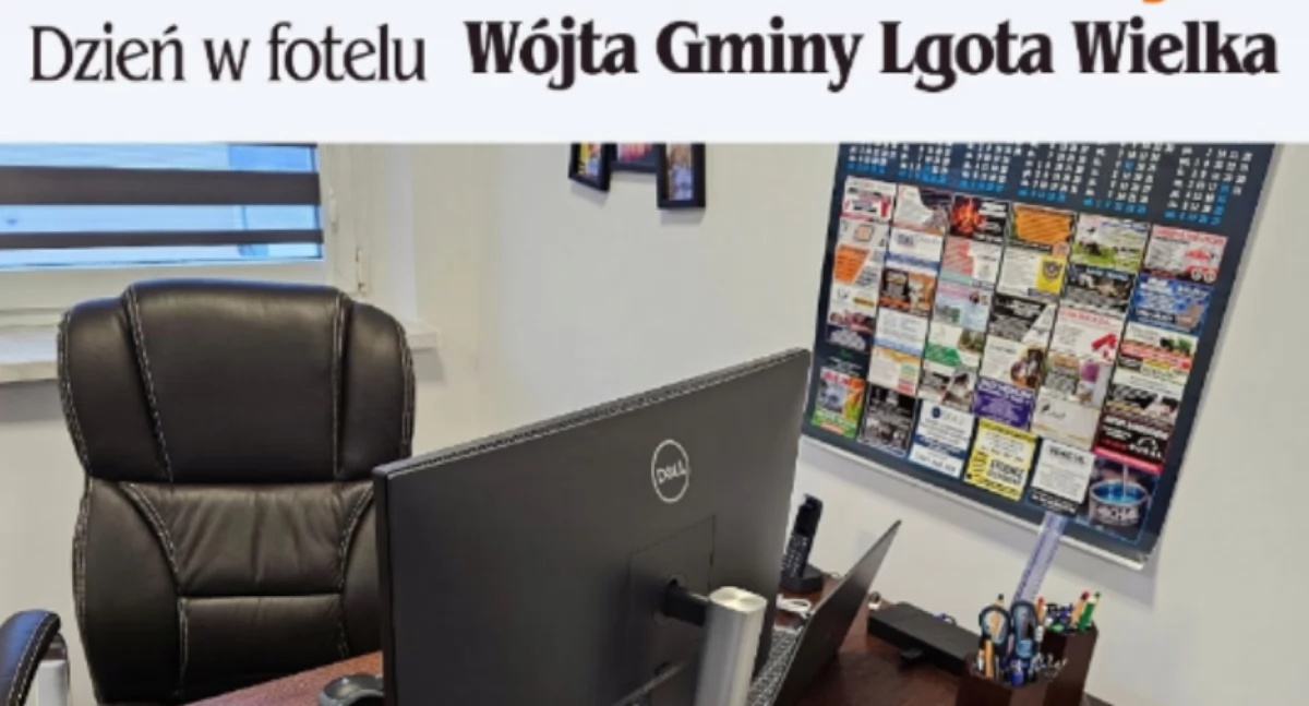 Zostań wójtem Lgoty Wielkiej na jeden dzień i wesprzyj Wielką Orkiestrę Świątecznej Pomocy. Licytuj już teraz