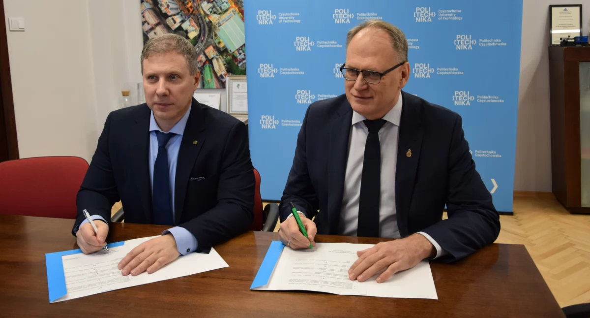 Prezydent i rektor podpisali porozumienie. Politechnika Częstochowska i urząd miasta będą współpracować