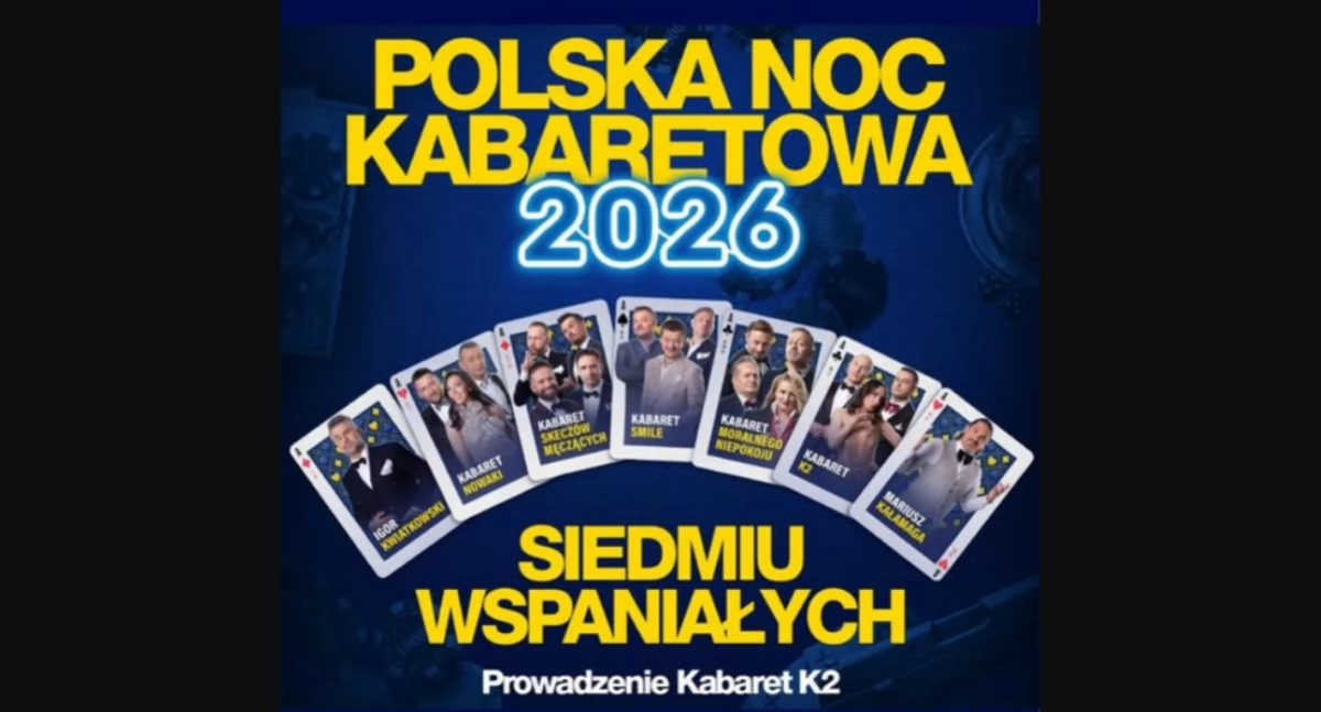 Wielgomłyny jadą na Polską Noc Kabaretową. Wieczór śmiechu, kolacja i wspólna integracja