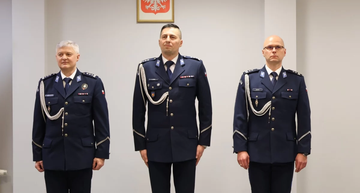 Inspektor Przemysław Mazurkiewicz odszedł z KPP Radomsko. Został szefem w Tomaszowie Mazowieckim