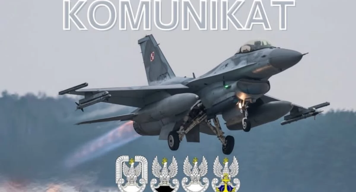 Dowództwo Generalnego Rodzaju Sił Zbrojnych: Może być bardzo głośno. Spokojnie, to tylko loty szkoleniowe