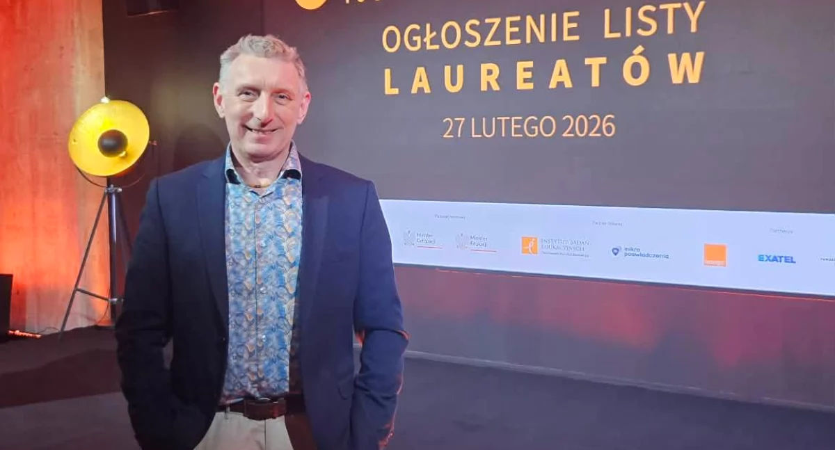 Grzegorz Ciepielewski, nauczyciel informatyki w Kietlinie, na “Liście 100”