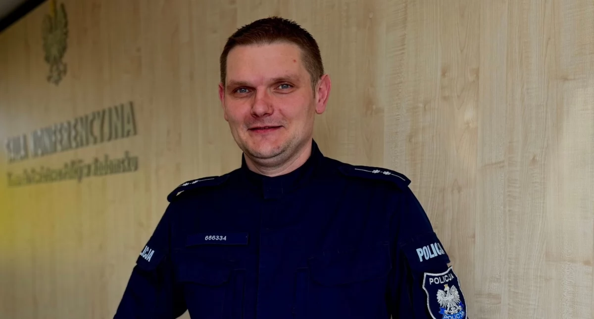Poznaj swojego dzielnicowego. Aspirant Jarosław Plaskacz, dzielnicowy w Kodrębie
