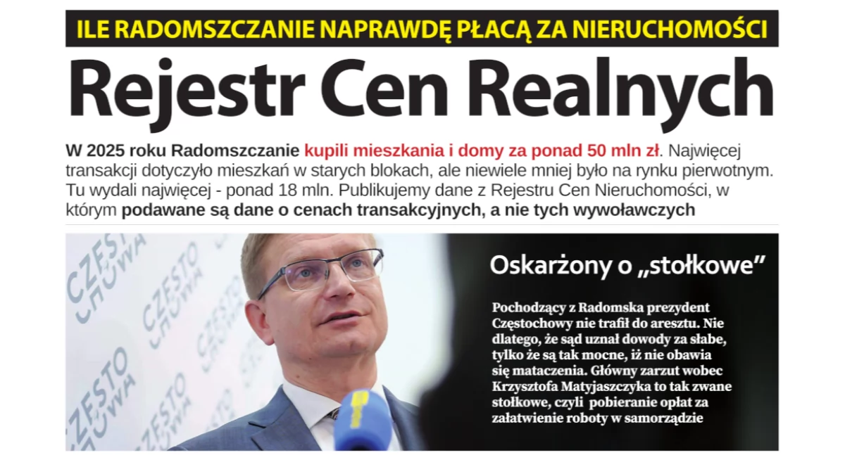 O czym przeczytasz w najnowszym wydaniu Gazety Radomszczańskiej