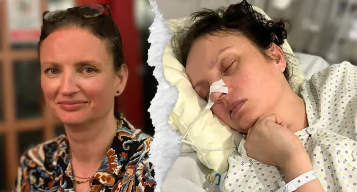 Radomszczanka Katarzyna Matusiak doznała udaru. Mama Gosi i Julka, żona Adama, potrzebuje pomocy