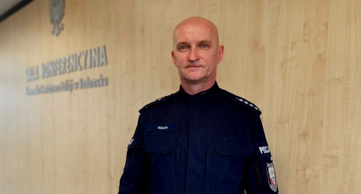 Poznaj swojego dzielnicowego. Aspirant sztabowy Robert Smutek. Rejon służbowy Ładzice 