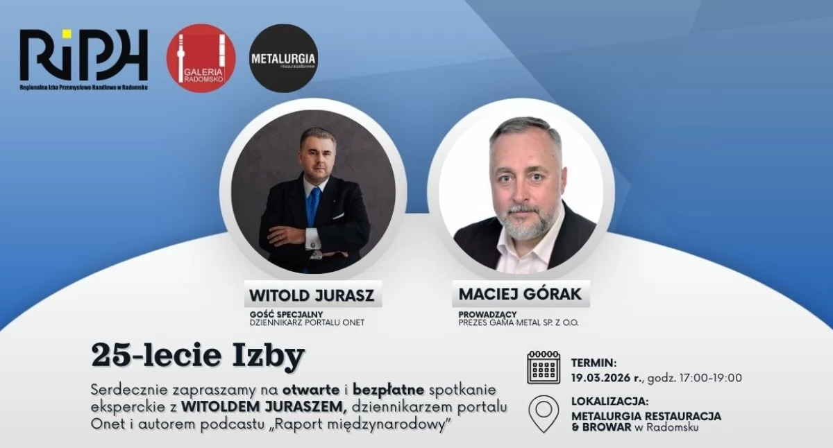 25-lecie RIPH. Spotkanie eksperckie z Witoldem Juraszem, dziennikarzem portalu Onet