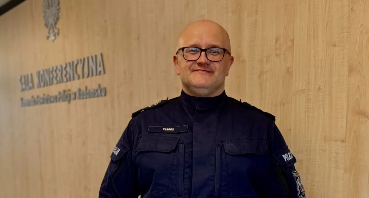 Poznaj swojego dzielnicowego. Aspirant Sztabowy Kamil Kucner. Rejon służbowy gmina Lgota Wielka