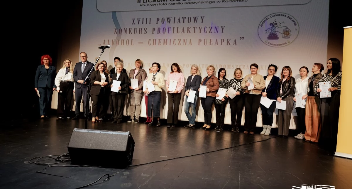 XVIII edycja konkursu „Alkohol - chemiczna pułapka”. Odwagi, emocji i walki z nałogiem nie brakowało
