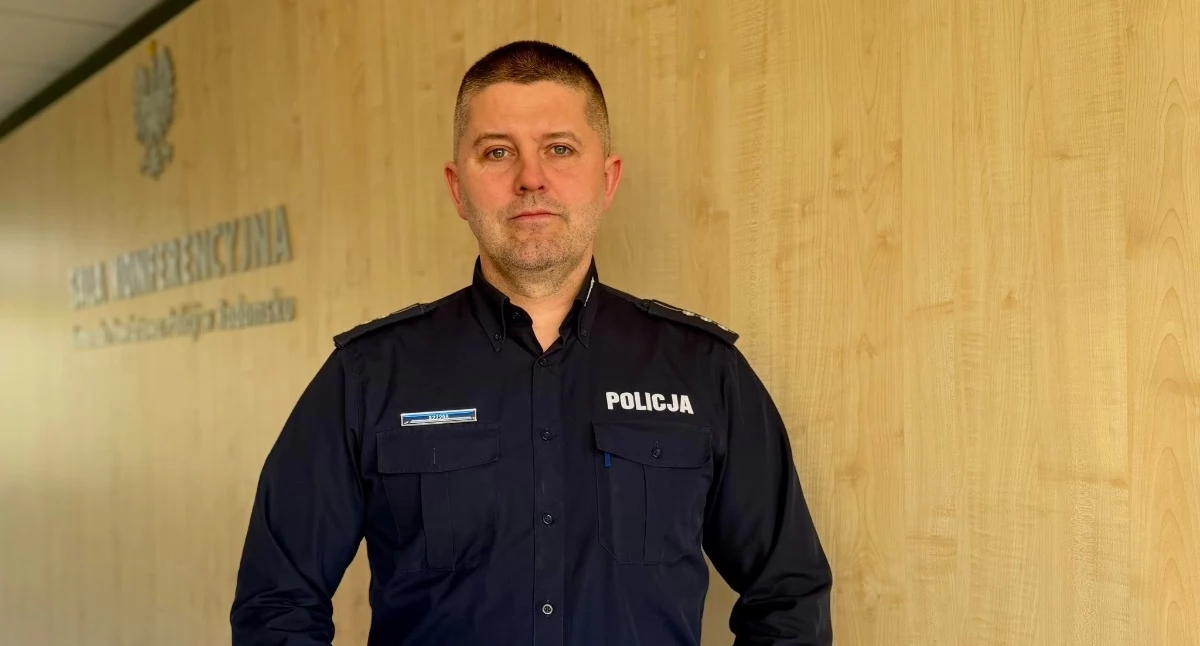 Poznaj swojego dzielnicowego. Starszy aspirant Łukasz Mysłek. Rejon służbowy nr 7