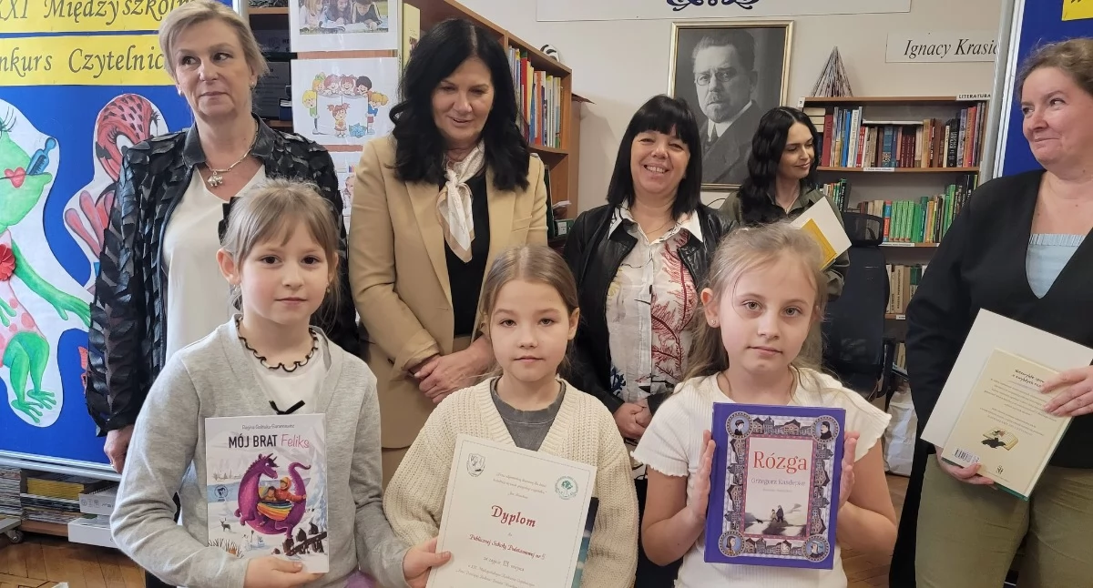 XXI Międzyszkolny Konkurs Czytelniczy Poeci Dziecięcej Radości w Reymontówce na Bugaju