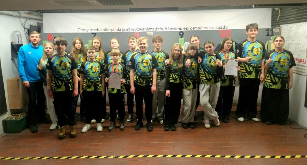  Młodzi strzelcy z Sulmierzyc z medalami w Łodzi