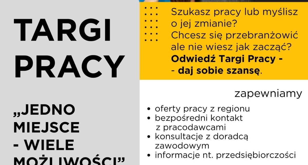 Targi Pracy w Radomsku. Jedno miejsce - wiele możliwości dla szukających zatrudnienia