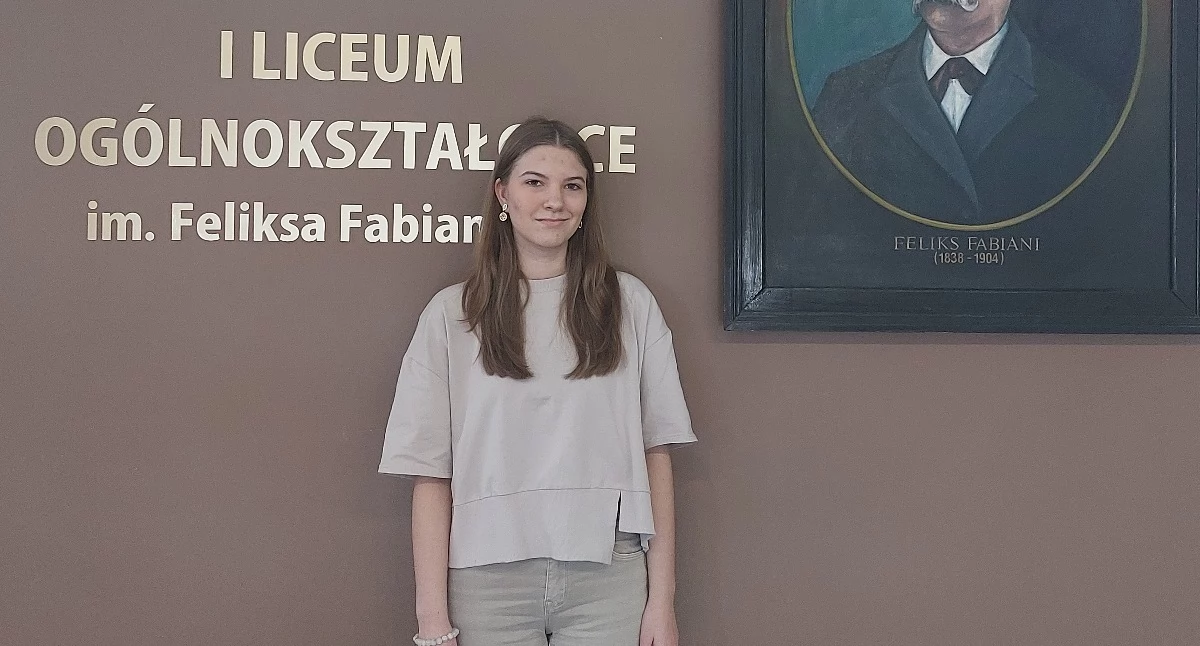 Róża Zielińska z I LO finalistką XXIV Ogólnopolskiej Olimpiady Znajomości Afryki