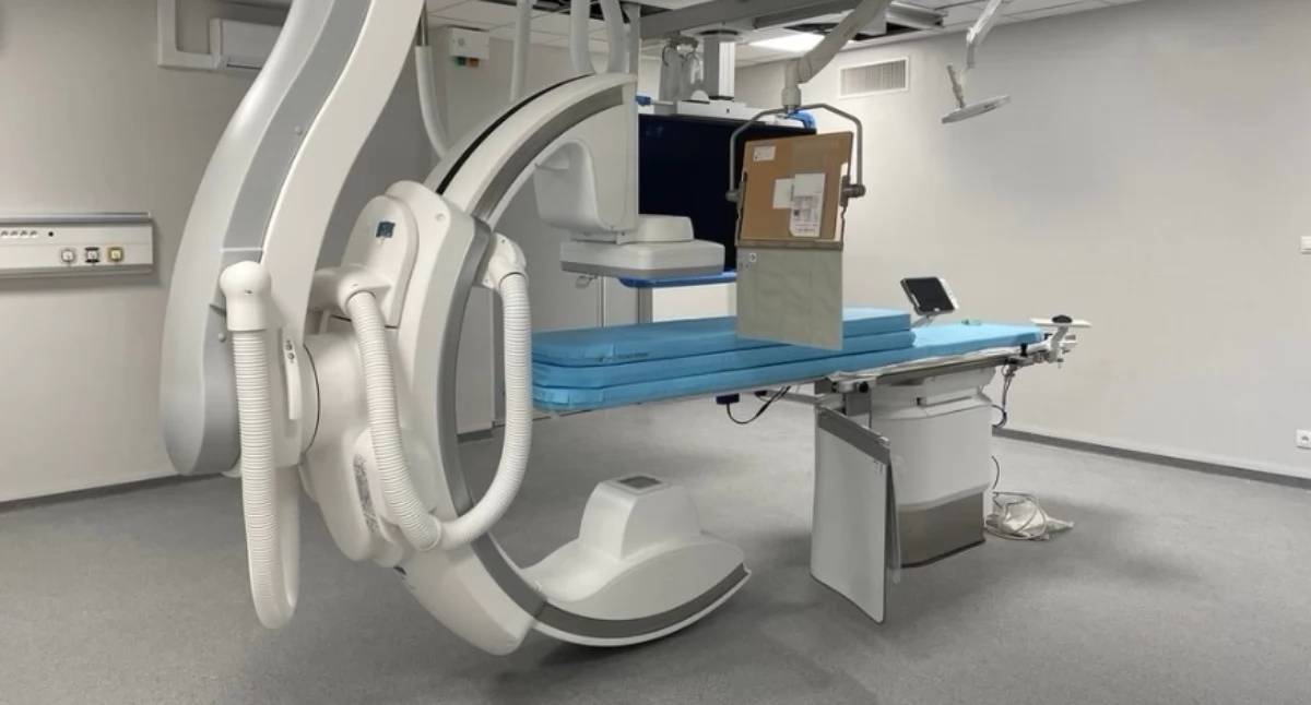 USK informuje: - Montaż angiografu na finiszu. Nowa Pracownia Hemodynamiki i Kardiologii Inwazyjnej niemal gotowa