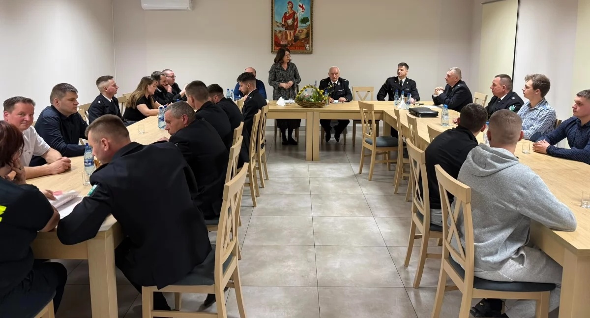 Walne zebranie w remizie strażaków ochotników. Nowy Zarząd OSP Kodrąb wybrany