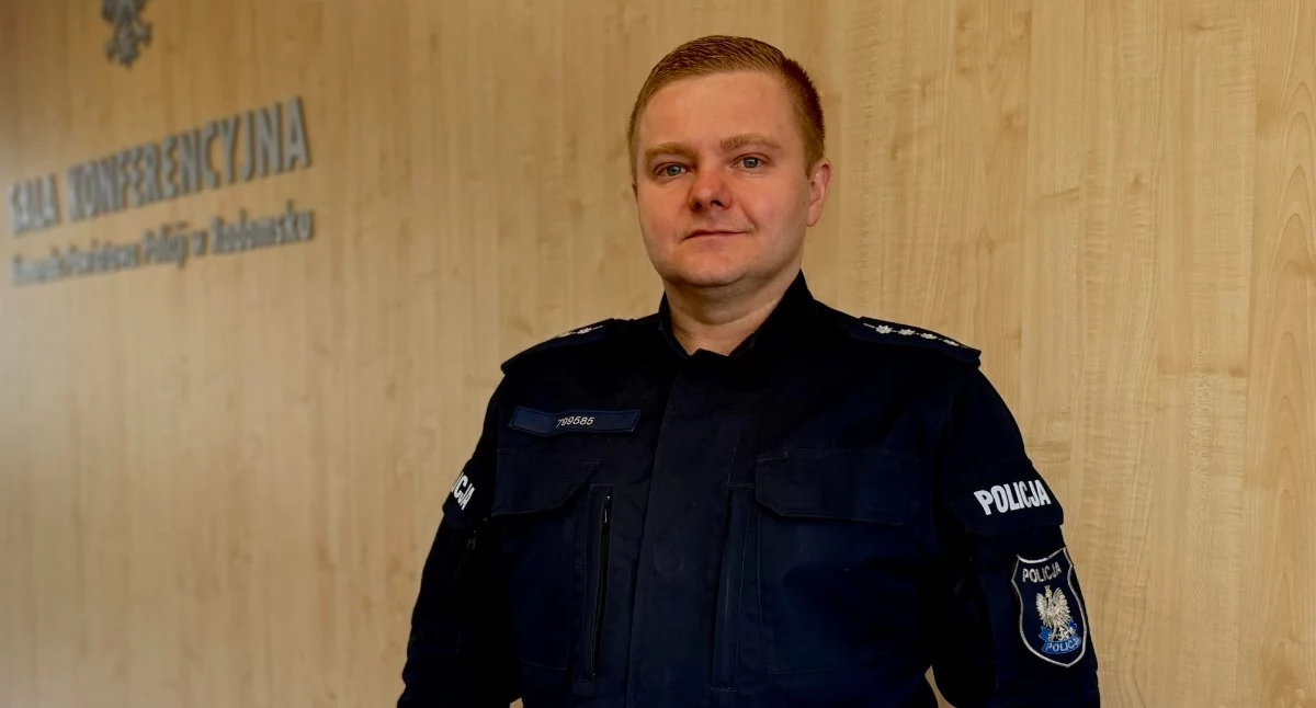 Poznaj swojego dzielnicowego. Aspirant sztabowy Radosław Starostecki. Rejon służbowy gmina Żytno