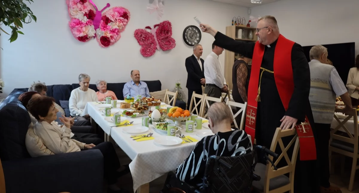 Wielkanocne życzenia i wspólne spotkanie w Centrum Opieki Medycznej