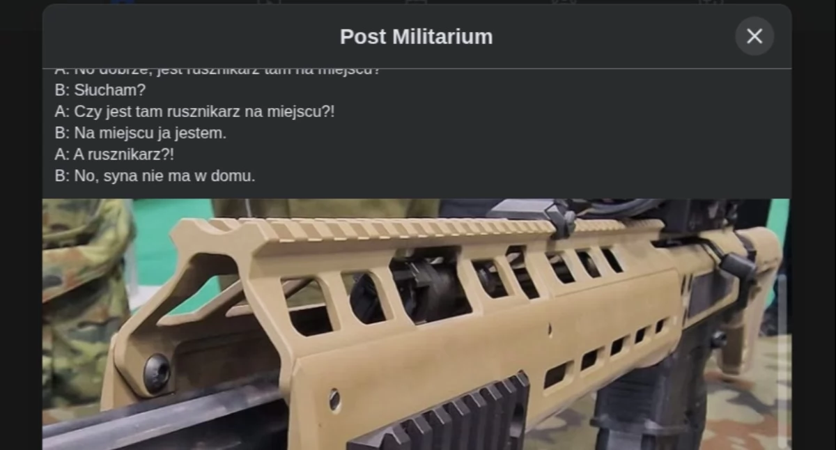Halo? Policja? Zgłaszam, że Grot się zablokował. Tak się robi internetowe fejki