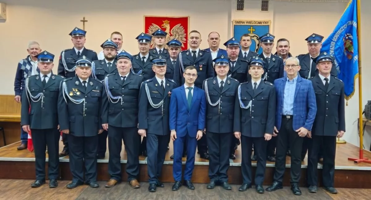 XIII Zjazd Oddziału Gminnego ZOSP RP w Wielgomłynac. Druh Marcin Tomczyk prezesem zarządu