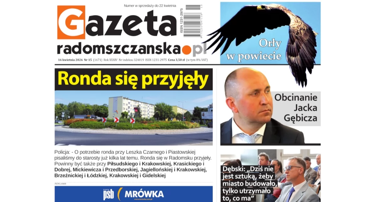 Sprawdź, o czym przeczytasz w najnowszym wydaniu Gazety Radomszczańskiej