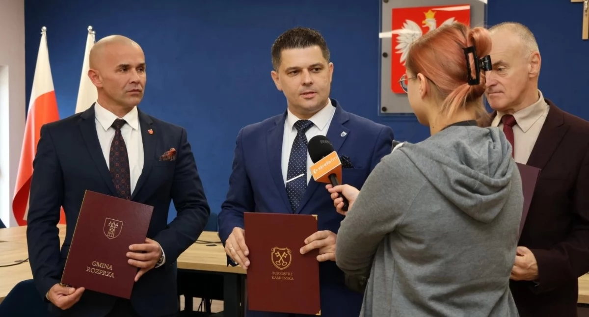 Burmistrz Bąkowicz: - Droga będzie miała 3 kilometry. Koszty realizacji zostały podzielone sprawiedliwie