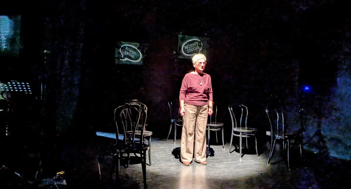 Róbmy swoje w sali kameralnej Miejskiego Domu Kultury. Scena Poezji z Młynarskim na bis