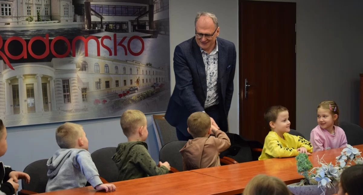 Starszaki z Trójki spotkały się z prezydentem. Miały do niego wiele pytań