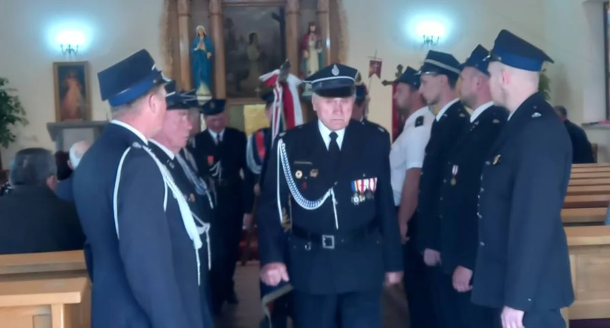 Święto strażaków w Ładzicach. Druhowie z OSP ufundowali obraz św. Floriana