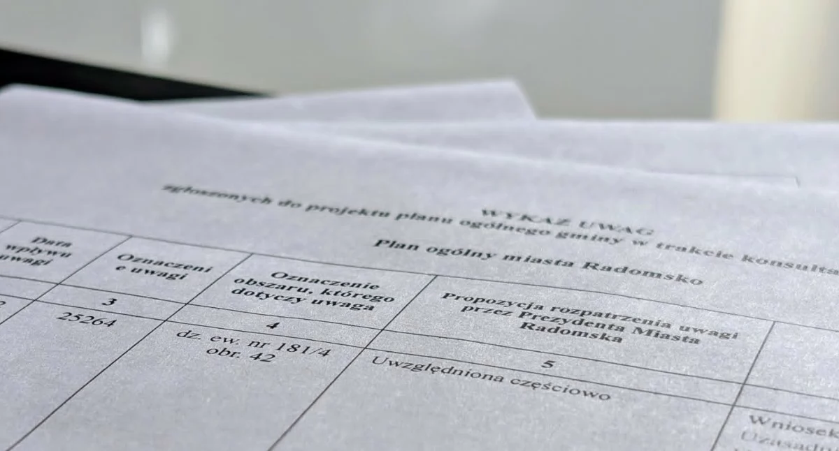 CZĘŚĆ 8: Mamy wstępną listę uwzględnionych i odrzuconych przez miasto uwag mieszkańców do Planu Ogólnego [UWAGI 423-464] 