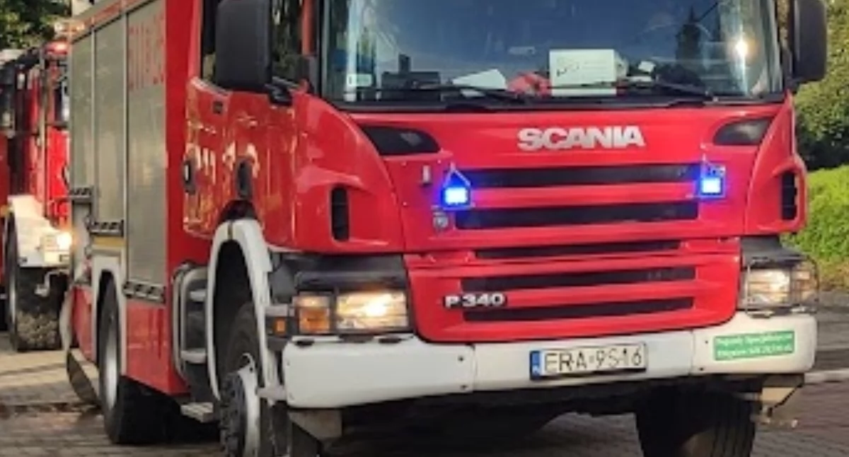 Pożar sadzy w budynku przy ulicy Kraszewskiego. Pojechały dwa zastępy
