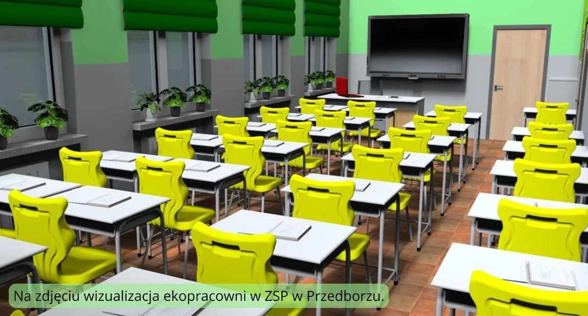 Dofinansowanie na cztery ekopracownie. W Mechaniku, Drzewniaku, Ekonomiku i ZSP w Przedborzu