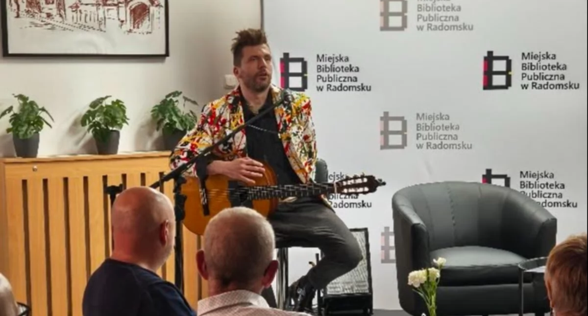 Tydzień Bibliotek. Muzyczne spotkania z Michałem Limboskim. Podróżą przez blues, rock’n’roll i poezję