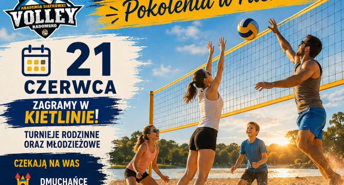 Volley Sport: Szykuje się kolejny piknik  siatkarski w Kietlinie