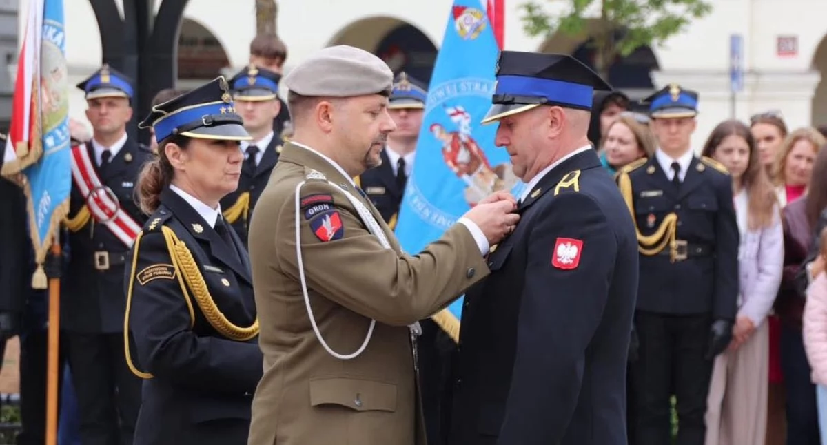 Druh Jan Ślęzak z OSP Szczepocice Rządowe odznaczony Złotym Medalem za Długoletnią Służbę